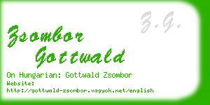 zsombor gottwald business card